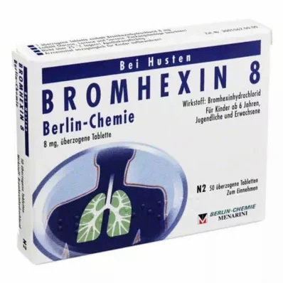 Bromhexine – Magen-Darm-Medikament online kaufen